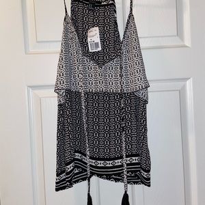 Forever 21 NWT ruffle tassel tank top size Medium